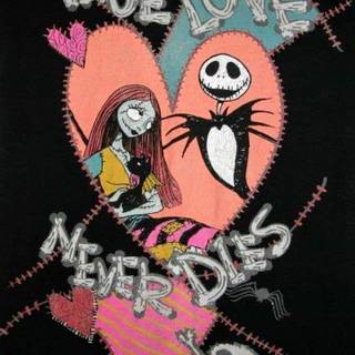 Jack and Sally Love Never Dies wallpaper