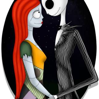 Jack and Sally Love Never Dies wallpaper