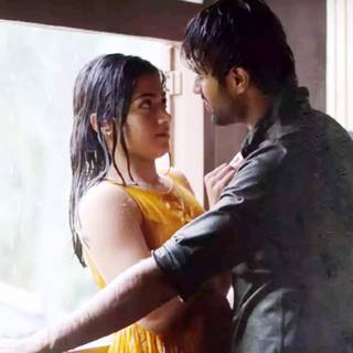 Rashmika Mandanna couple wallpaper