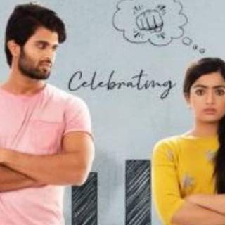 Rashmika Mandanna couple wallpaper