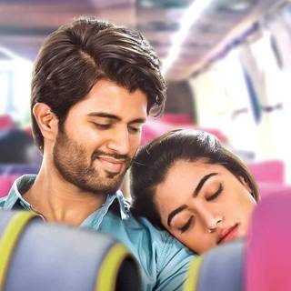 Rashmika Mandanna couple wallpaper