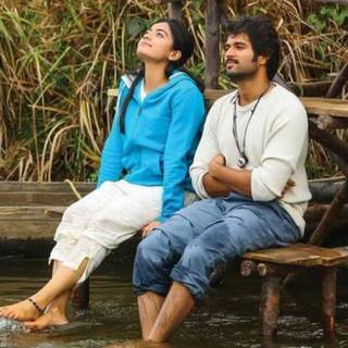 Rashmika Mandanna couple wallpaper