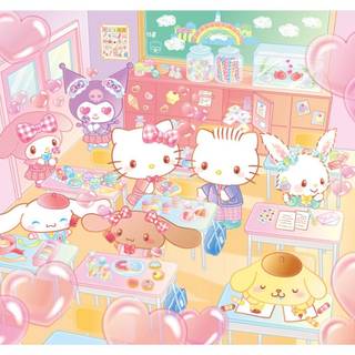 My Melody Valentines Day computer wallpaper