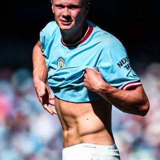 Haaland 4k aesthetic wallpaper