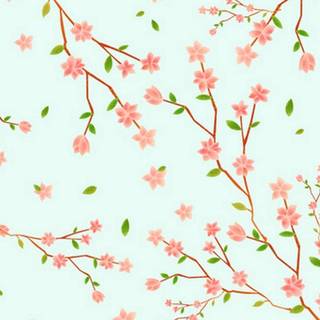 Cozy spring cute wallpaper