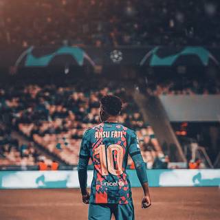 Ansu Fati 2023 wallpaper