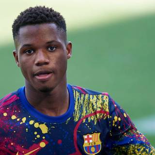 Ansu Fati 2023 wallpaper