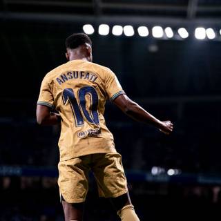 Ansu Fati 2023 wallpaper