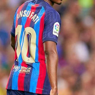 Ansu Fati 2023 wallpaper