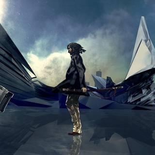 Triple monitor anime wallpaper