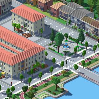 Urbek City Builder wallpaper