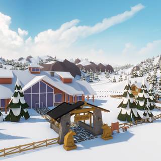 Snowtopia: Ski Resort Builder wallpaper