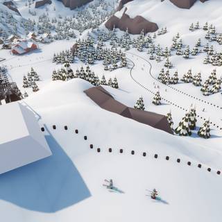 Snowtopia: Ski Resort Builder wallpaper