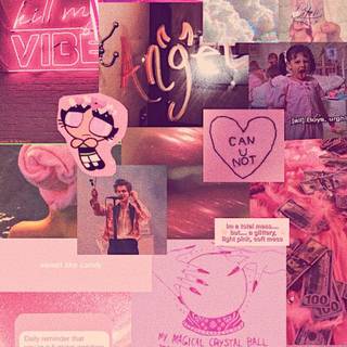 Pink Gemini wallpaper