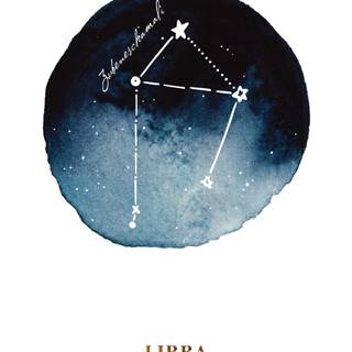 Libra blue wallpaper