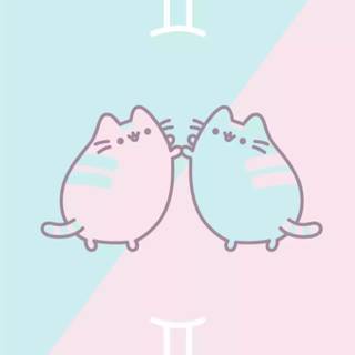 Pink Gemini wallpaper