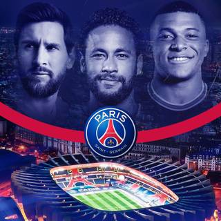 Neymar Messi Mbappe wallpaper