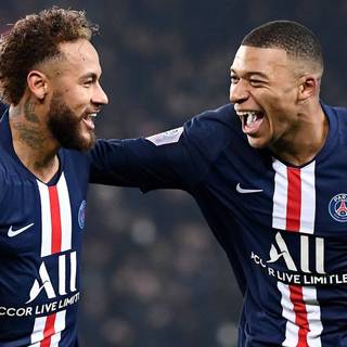 Neymar Messi Mbappe wallpaper