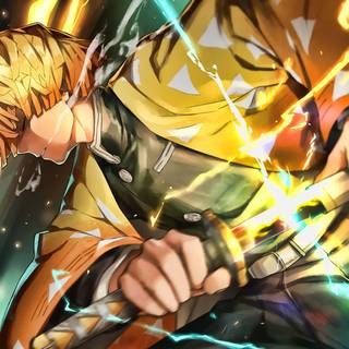 Zenitsu cool wallpaper