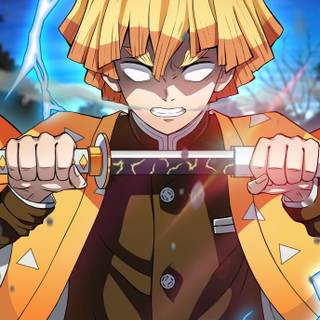 Zenitsu cool wallpaper