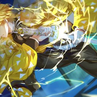 Zenitsu cool wallpaper