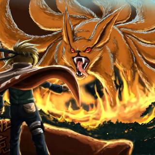 7 tailed fox wallpaper