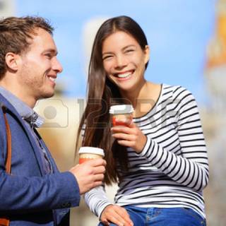 Female and male friends wallpaper