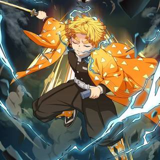 Zenitsu cool wallpaper