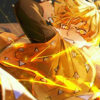 Zenitsu cool wallpaper