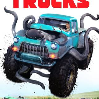 Monster Trucks the movie wallpaper