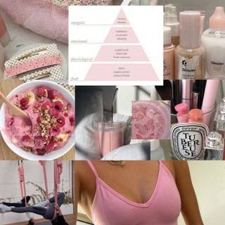 Pink pilates wallpaper