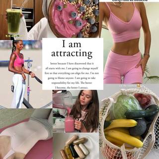 Pink pilates wallpaper