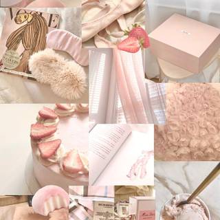 Pink pilates wallpaper