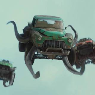 Monster Trucks the movie wallpaper