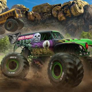Monster Jam truck wallpaper