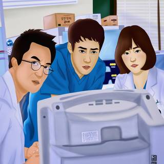 Romantic Doctor wallpaper