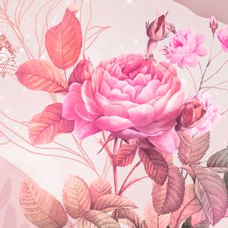 Soft spring collage wallpaper