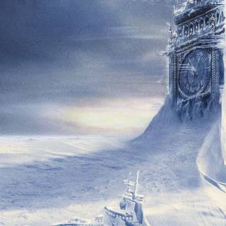 Winter scifi wallpaper