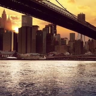 Winter aesthetic New York wallpaper