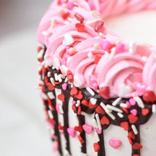 Valentines cakes wallpaper