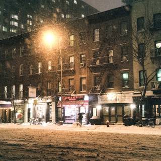 Winter aesthetic New York wallpaper