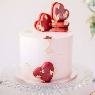 Valentines cakes wallpaper