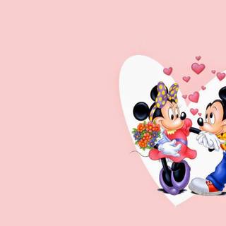 Disney Valentine desktop wallpaper