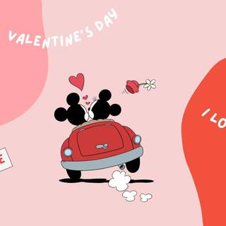 Disney Valentine desktop wallpaper