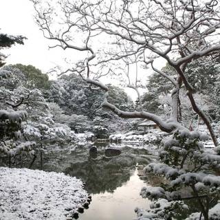 Japan winter desktop wallpaper