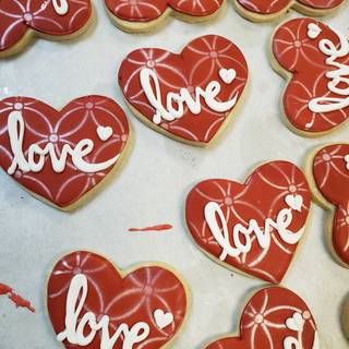 Valentines cakes wallpaper