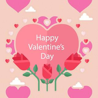 Aesthetic Valentines love wallpaper