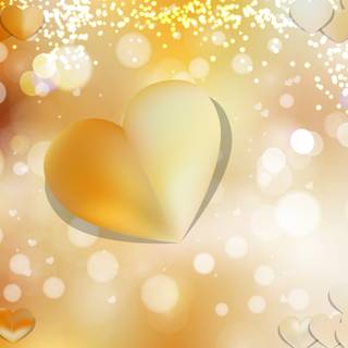 Yellow Valentine wallpaper