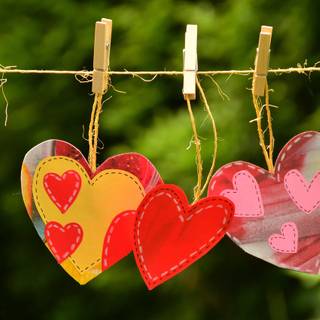 Yellow Valentine wallpaper