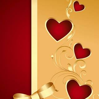 Yellow Valentine wallpaper